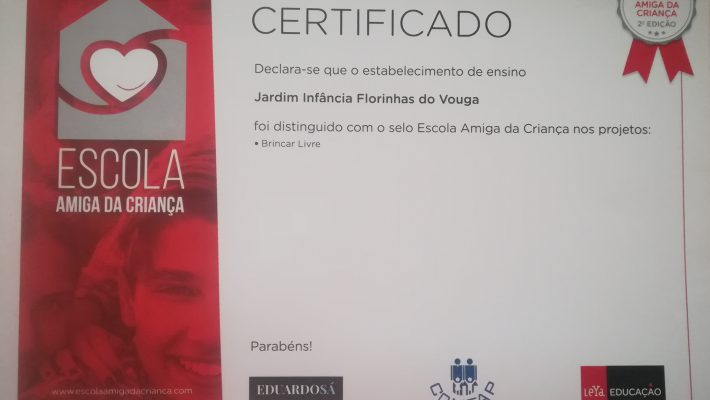 Selo Escola Amiga das Crianças